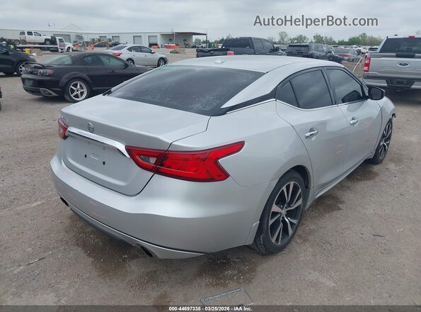 1N4AA6AP5JC401646 2018 NISSAN MAXIMA Silver უკანა მარჯვენა