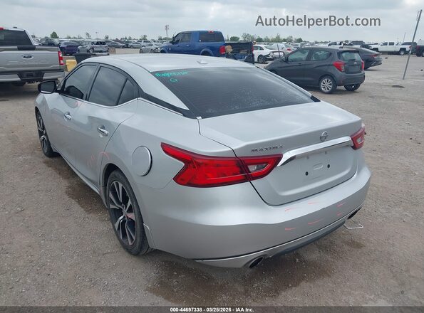 1N4AA6AP5JC401646 2018 NISSAN MAXIMA Silver უკანა მარცხენა