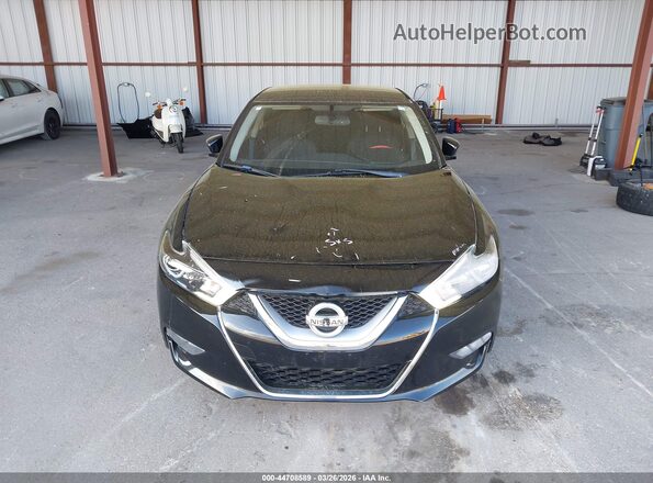 1N4AA6AP6GC400465 2016 NISSAN MAXIMA Black Rear interior view