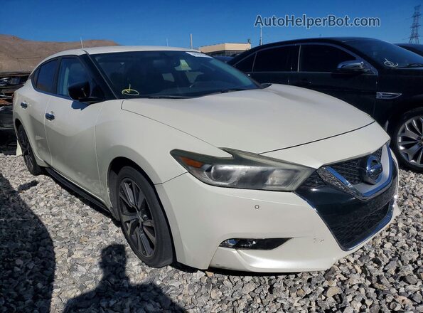 1N4AA6AP6HC377822 2017 NISSAN MAXIMA White Przód prawy