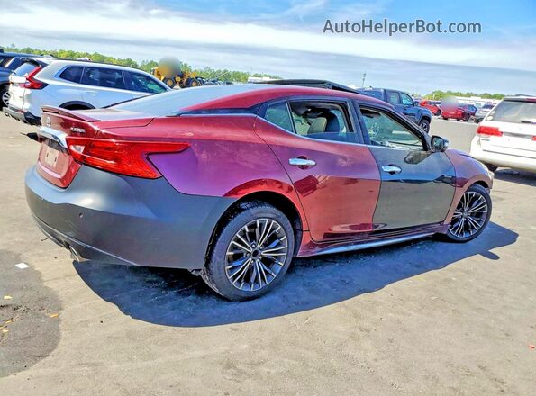 1N4AA6AP6HC385340 2017 NISSAN MAXIMA PLATINUM Burgundy 