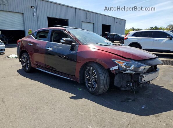 1N4AA6AP6HC385340 2017 NISSAN MAXIMA PLATINUM Burgundy 