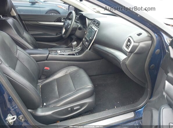 1N4AA6AP7HC439681 2017 NISSAN MAXIMA Blue წინა სალონის ხედი