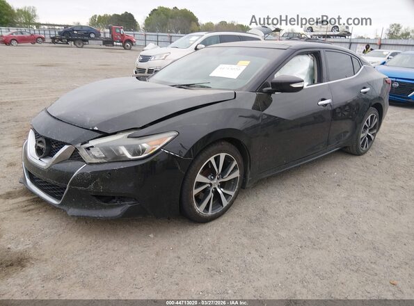 1N4AA6AP8HC366949 2017 NISSAN MAXIMA Black Front left