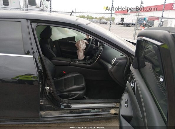 1N4AA6AP8HC366949 2017 NISSAN MAXIMA Black Front interior view