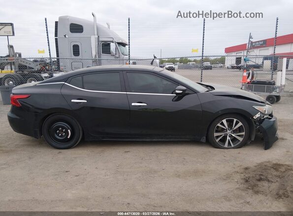 1N4AA6AP8HC366949 2017 NISSAN MAXIMA Black 360 interior view