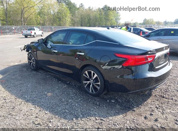 1N4AA6AP8JC365015 2018 NISSAN MAXIMA Black Rear left