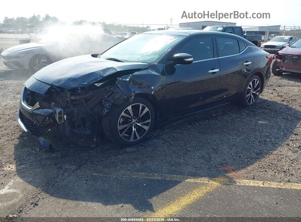 1N4AA6AP8JC365015 2018 NISSAN MAXIMA Black Front left
