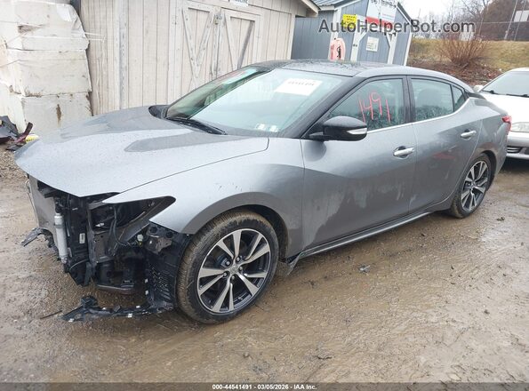 1N4AA6AP9GC404493 2016 NISSAN MAXIMA Серый Передняя левая четверть