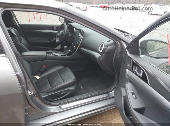 1N4AA6AP9GC404493 2016 NISSAN MAXIMA Серый Вид салона спереди