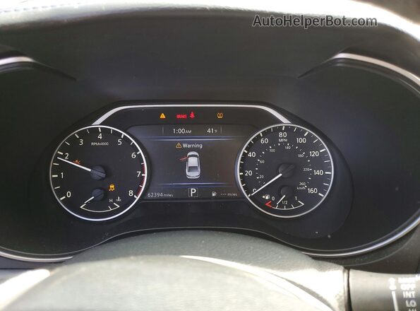 1N4AA6APXHC430523 2017 NISSAN MAXIMA Gray Սարքավորումների վահանակի տեսք