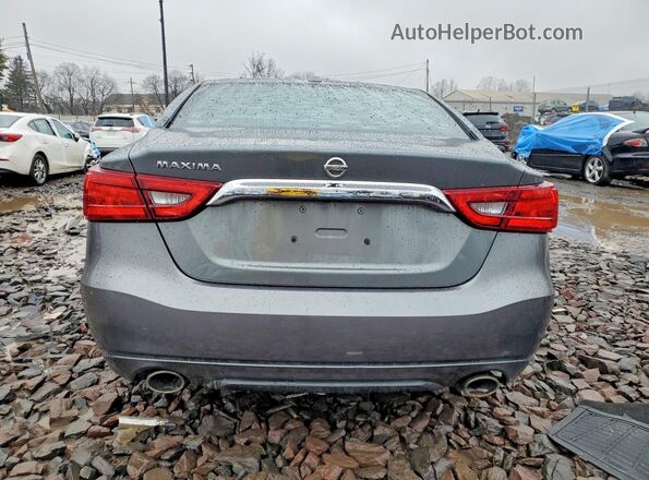 1N4AA6APXHC430523 2017 NISSAN MAXIMA Gray Հետևի տեսք