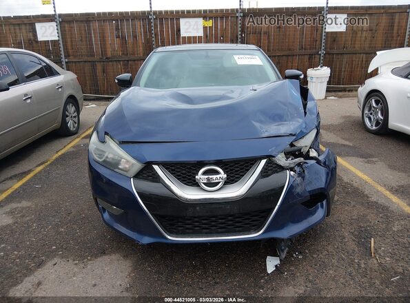 1N4AA6APXHC452067 2017 NISSAN MAXIMA Blue Vista interior trasera