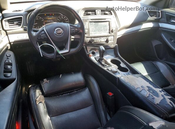 1N4AA6APXJC362133 2018 NISSAN MAXIMA Silver წინა პანელის ხედი