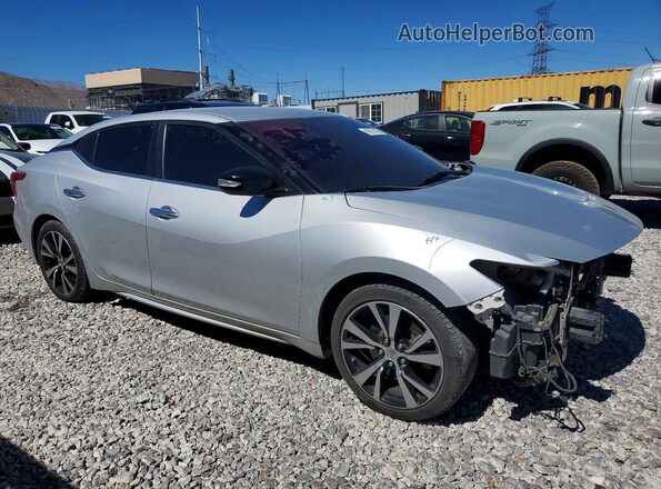 1N4AA6APXJC362133 2018 NISSAN MAXIMA Silver წინა მარჯვენა