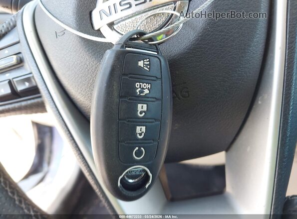 1N4AA6APXJC397769 2018 NISSAN MAXIMA Blue Вид панелі приладів