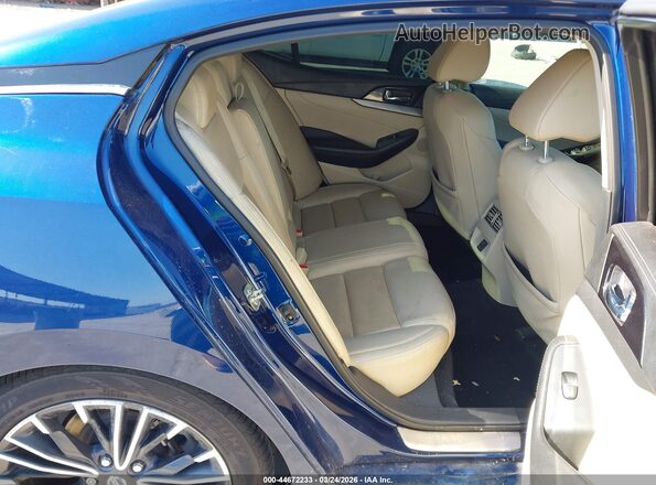 1N4AA6APXJC397769 2018 NISSAN MAXIMA Blue Вид наклейки з VIN-кодом