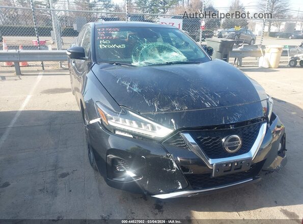1N4AA6AV2KC363521 2019 NISSAN MAXIMA Black Vista del cuadro de instrumentos