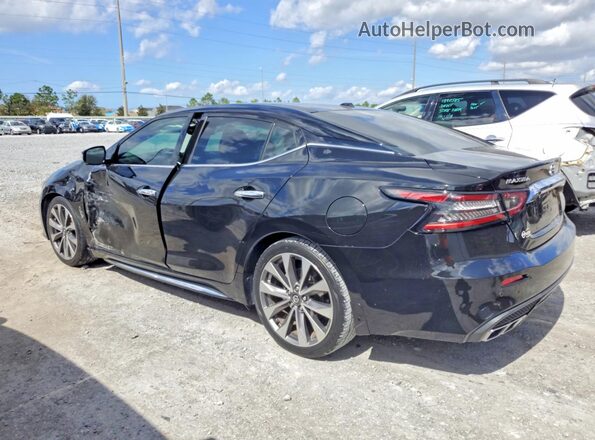 1N4AA6AV2KC370355 2019 NISSAN MAXIMA PLATINUM Black Tył lewy