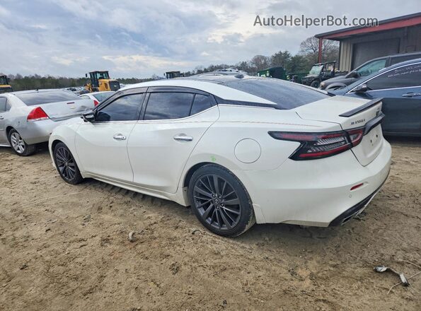 1N4AA6AV2KC373711 2019 NISSAN MAXIMA PLATINUM White Հետևի ձախ