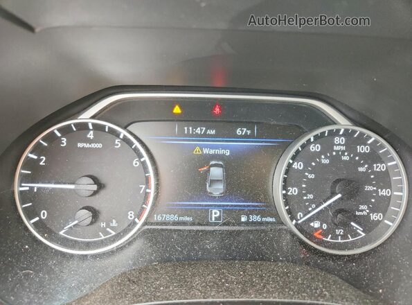 1N4AA6AV2KC379301 2019 NISSAN MAXIMA Silver 