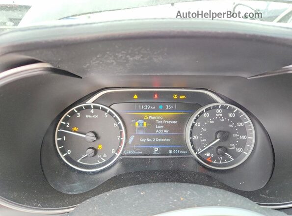 1N4AA6AV3KC377332 2019 NISSAN MAXIMA Black 