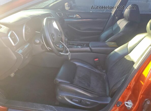 1N4AA6AV4KC377789 2019 NISSAN MAXIMA Tan წინა სალონის ხედი