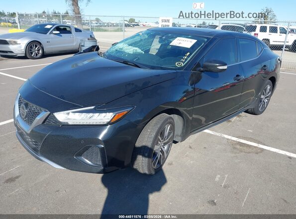 1N4AA6AV5KC364517 2019 NISSAN MAXIMA Black Przód lewy