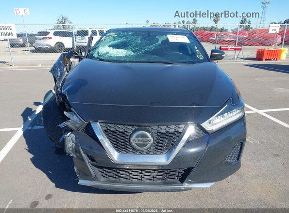 1N4AA6AV5KC364517 2019 NISSAN MAXIMA Black Widok zestawu wskaźników