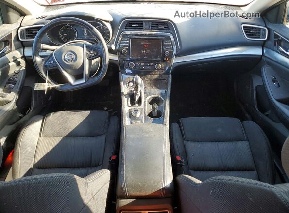 1N4AA6AV8KC372899 2019 NISSAN MAXIMA White Vista del salpicadero