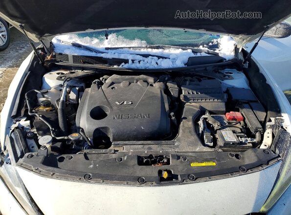 1N4AA6AV8KC372899 2019 NISSAN MAXIMA White Vista interior trasera