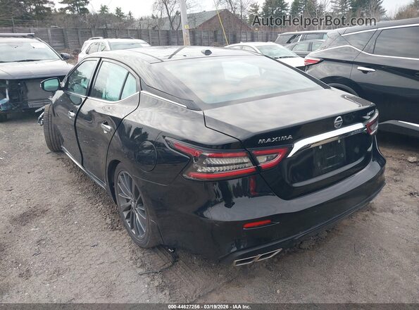 1N4AA6AV9KC372958 2019 NISSAN MAXIMA Black Trasero izquierdo