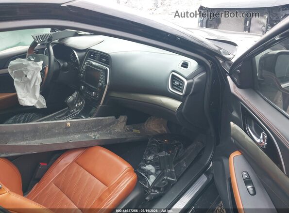 1N4AA6AV9KC372958 2019 NISSAN MAXIMA Black Vista interior delantera