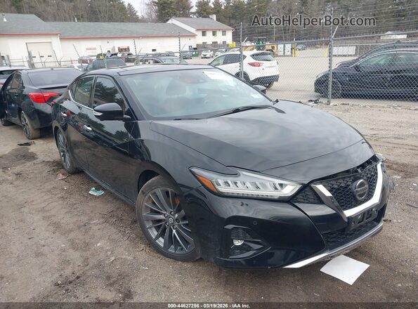 1N4AA6AV9KC372958 2019 NISSAN MAXIMA Black Vista interior trasera
