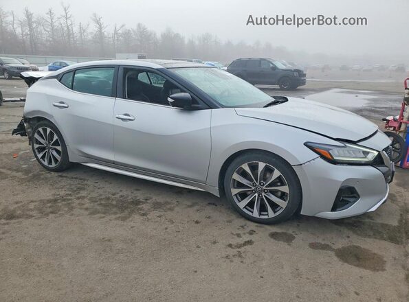1N4AA6AVXKC373794 2019 NISSAN MAXIMA PLATINUM Silver Przód prawy