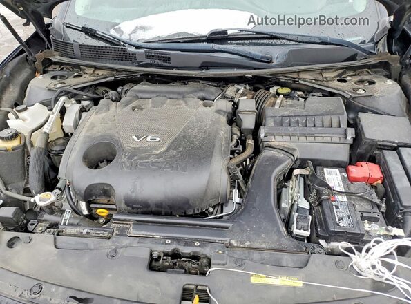 1N4AA6CV0MC504103 2021 NISSAN MAXIMA Black Սալոնի հետևի տեսք