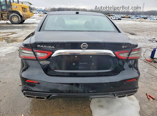 1N4AA6CV0MC504103 2021 NISSAN MAXIMA Black Հետևի տեսք