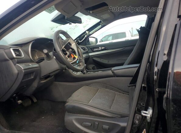 1N4AA6CV0PC511461 2023 NISSAN MAXIMA Black Widok wnętrza z przodu