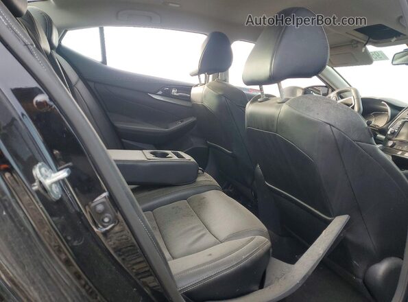 1N4AA6CV0PC511461 2023 NISSAN MAXIMA Black Widok tylnych siedzeń