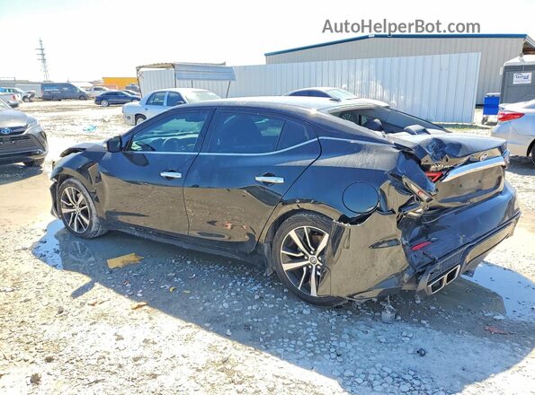 1N4AA6CV2MC510596 2021 NISSAN MAXIMA Черный Задняя левая четверть