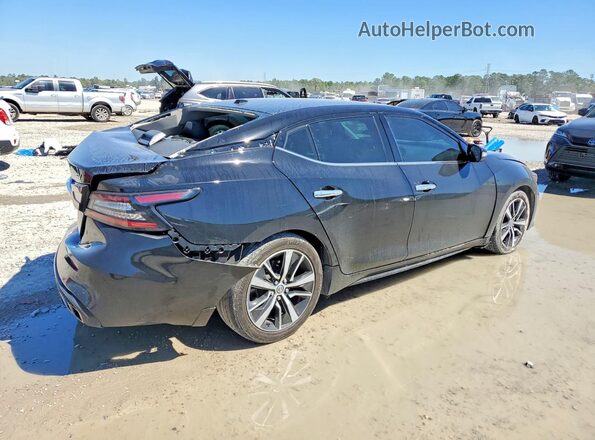 1N4AA6CV2MC510596 2021 NISSAN MAXIMA Черный Задняя правая четверть