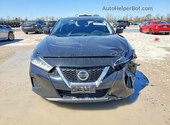 1N4AA6CV2MC510596 2021 NISSAN MAXIMA Черный Вид спереди