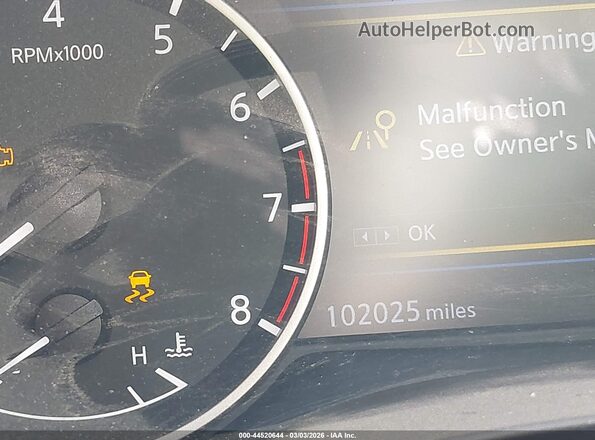 1N4AA6CV3MC507710 2021 NISSAN MAXIMA Серый 
