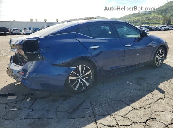 1N4AA6CV5MC512942 2021 NISSAN MAXIMA Синий Задняя правая четверть