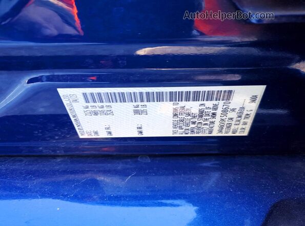 1N4AA6CV5PC508670 2023 NISSAN MAXIMA Blue Vista del compartimento del motor