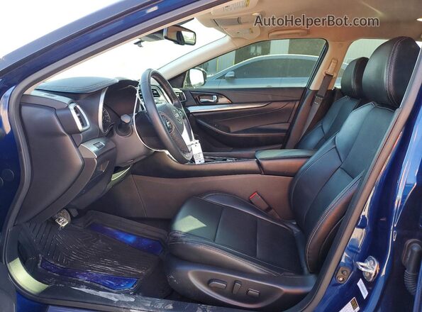 1N4AA6CV5PC508670 2023 NISSAN MAXIMA Blue Vista interior delantera