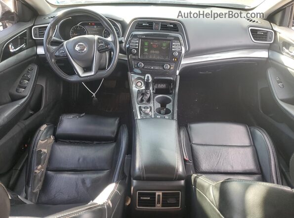 1N4AA6CV6MC507846 2021 NISSAN MAXIMA Black Vista del salpicadero