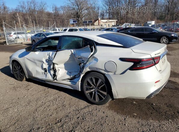 1N4AA6CV6MC513338 2021 NISSAN MAXIMA White Trasero izquierdo