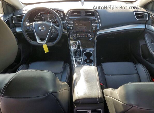 1N4AA6CV7MC501876 2021 NISSAN MAXIMA Gray Dashboard view
