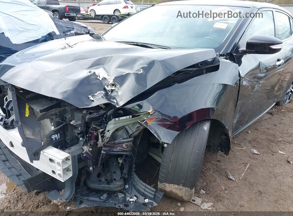1N4AA6CV7MC504437 2021 NISSAN MAXIMA Black Widok z przodu